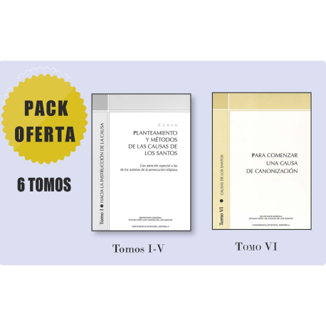 Curso: Planteamiento y métodos de las Causas de los Santos (6 vols.)
