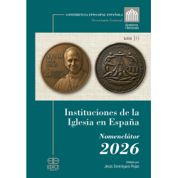 Instituciones de la Iglesia en España. Nomenclátor 2026